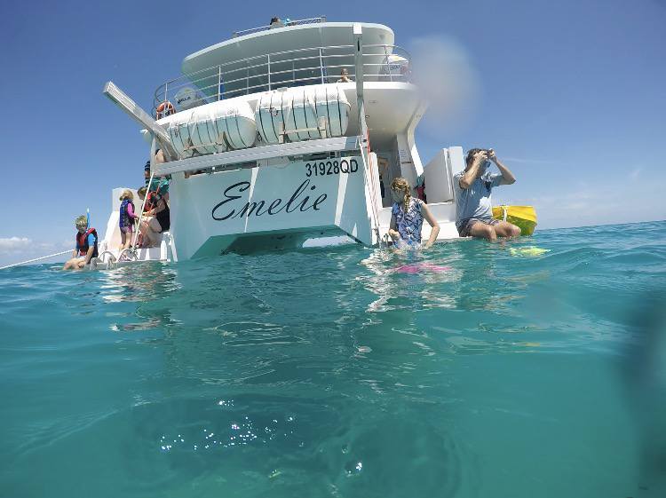 Family fun on the Southern Great Barrier Reef