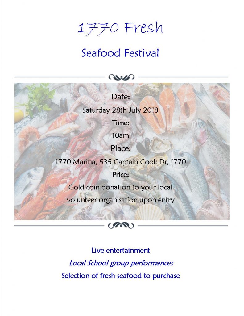 Seafood festival plus Reef Tour