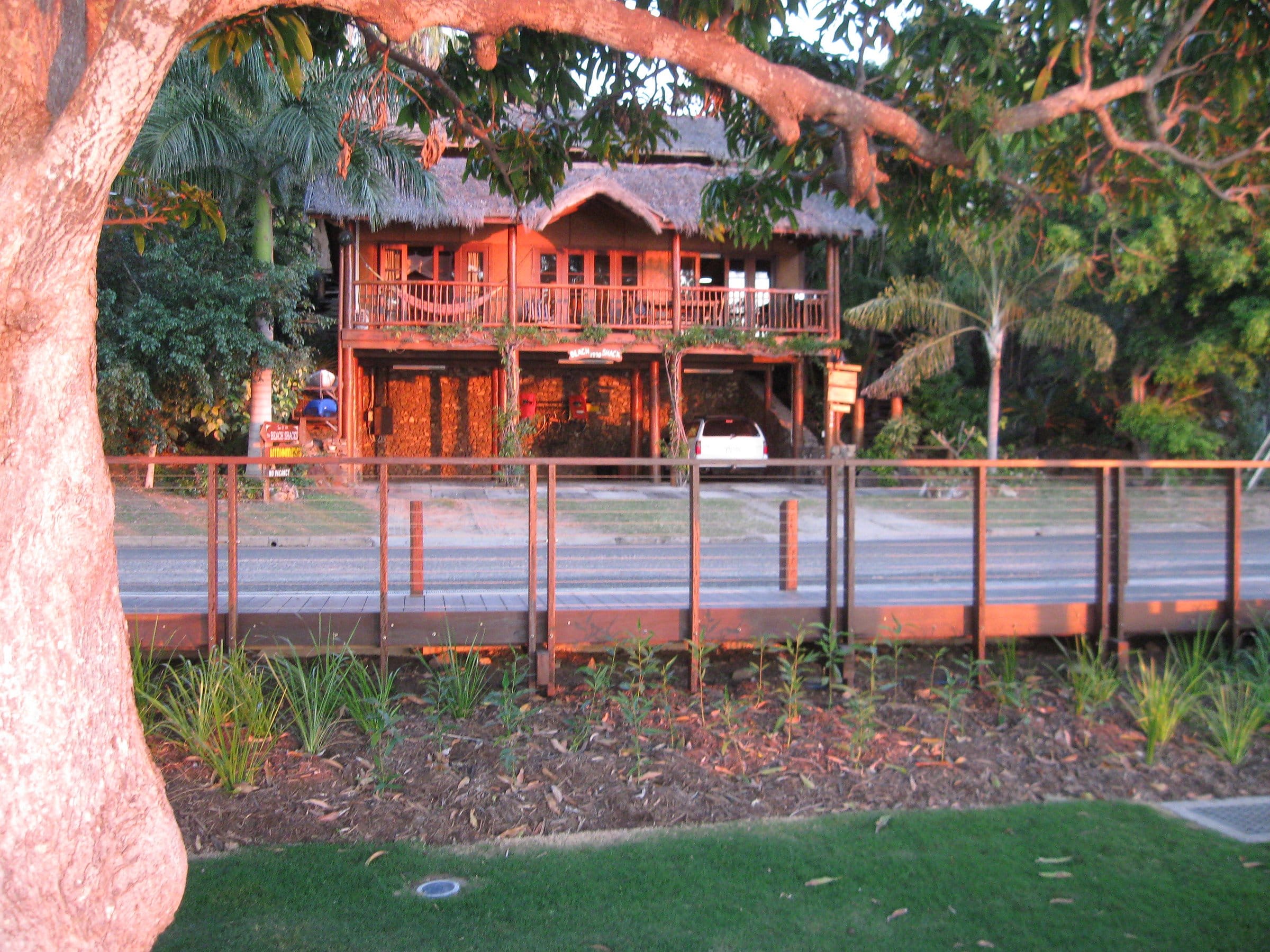 beach shacks