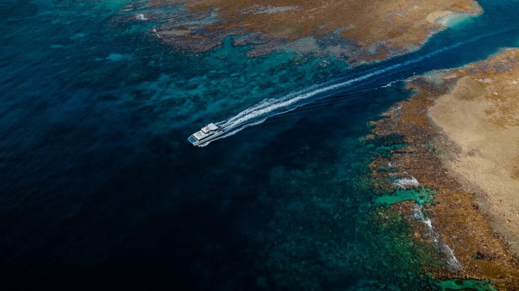 lady musgrave lagoon channel entrance